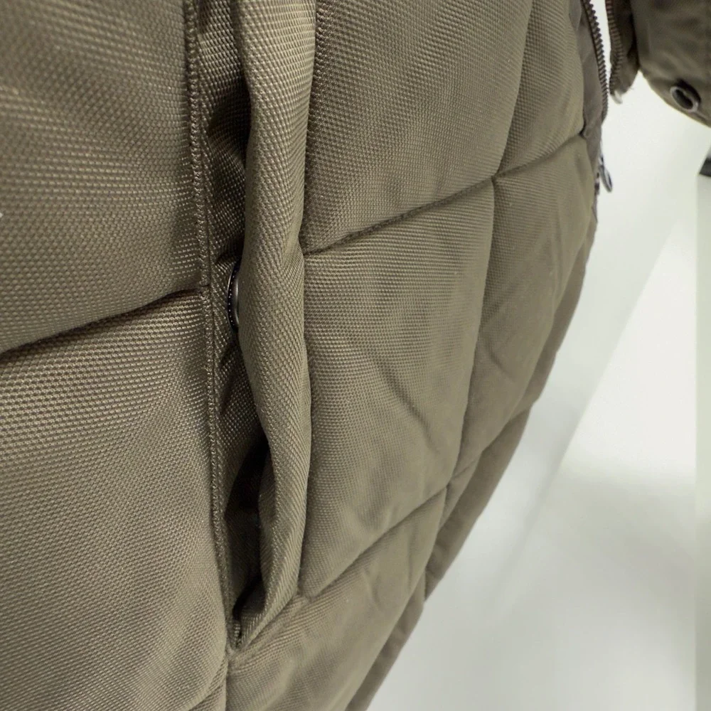 Banana‎ Republic Mens Quilted Bomber Jacket Olive Green Diamond Stitch Small NEW
